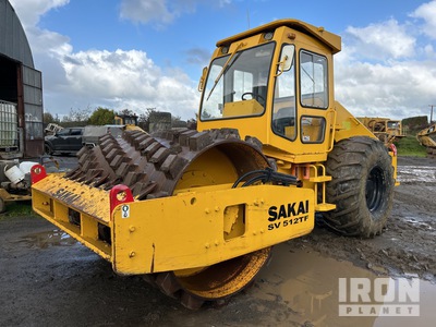 2008 Sakai SV512TF Padfoot Drum Compactor
