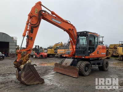 2016 Doosan DX140W Wheel Excavator