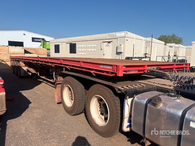 2018 MaxiTrans 13.4 m Tri/A Flatbed Trailer