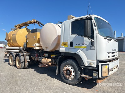 2015 Isuzu FVZ1400 6x4 Vacuum Tanker Truck