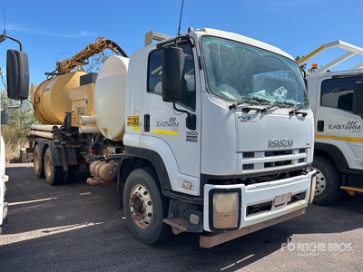 2015 Isuzu FVZ 1400 4x2 Vacuum Tanker Truck