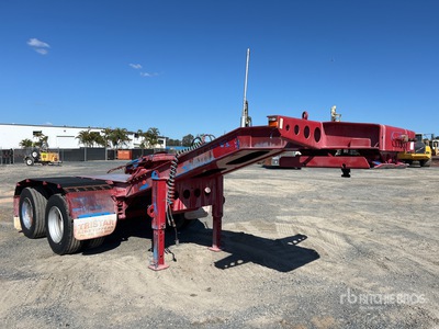 2008 Colron Lusty 2 Rows of 4 Low Loader Dolly