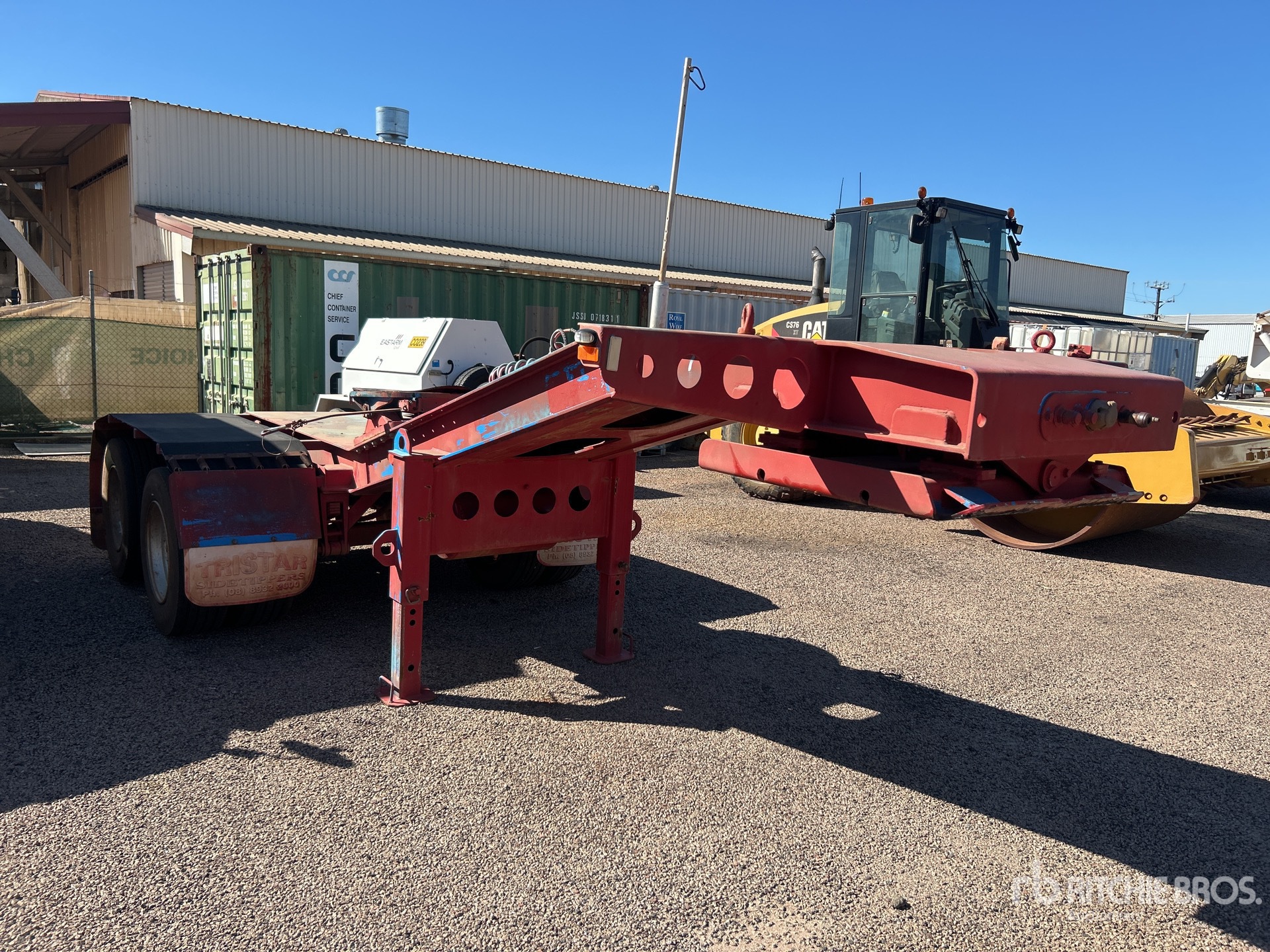 2008 Colron Lusty 2 Rows of 4 Low Loader Dolly