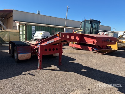2008 Colron Lusty 2 Rows of 4 Low Loader Dolly
