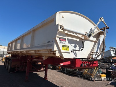 2023 Tristar 9 m Tri/A Side Dump Trailer