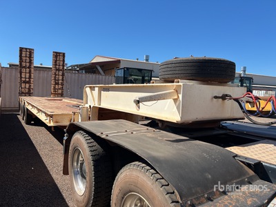 2005 Tristar 3 Rows of 4 Lowboy Trailer