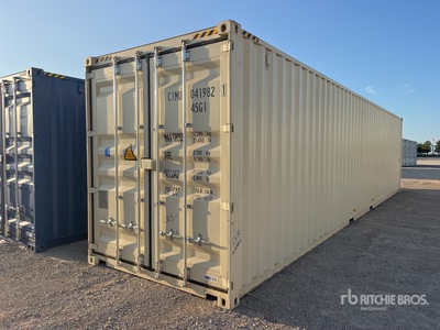 2025 40 ft High Cube Storage Container