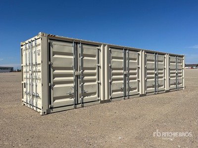 2025 40 ft High Cube Multi-Door Storage Container