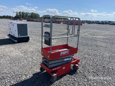 2019 Pop Up Push 8 Pro Scissor Lift
