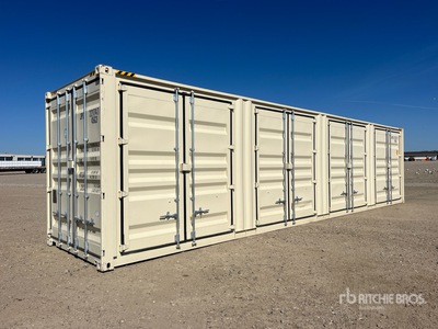 2025 40 ft High Cube Multi-Door Storage Container