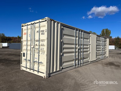 2024 40 ft High Cube Multi-Door Storage Container