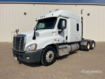2016 Freightliner Cascadia 125 6x4 T/A Sleeper Truck Tractor