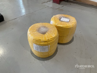 Quantity of (2) 220mtr x 10mm Polysteel Rope Cable