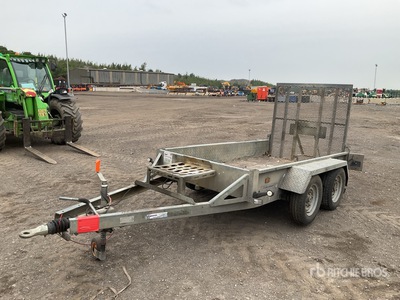 2018 Indespension AD2000 2.5 m T/A Equipment Trailer