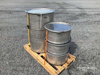 Quantity of (2) Stainless Steel Storage Tank