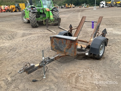 2018 Mecalac S/A Pedestrian Roller Equipment Trailer