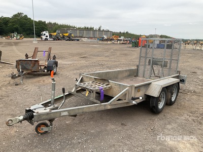 2018 Indespension AD2000 2.5 m T/A Equipment Trailer