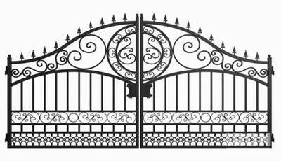 Greatbear Wrought Iron Driveway Gate (Unused)