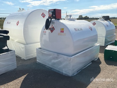 2025 AM Tank AM-TANK1000 1000 gal Skid Mounted Steel Tanque de combustible (Unused)