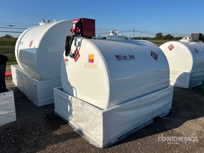 2025 AM Tank AM-TANK1000 1000 gal Skid Mounted Steel Diesel Tanque de combustible (Unused)