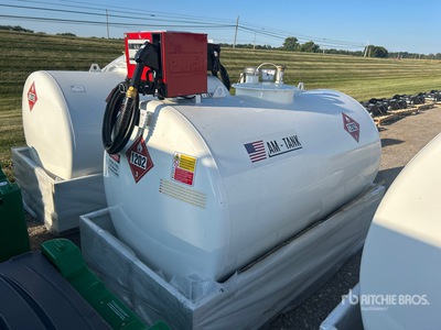 2025 AM Tank AM-TANK500 490 gal Skid Mounted Steel Diesel Tanque de combustible (Unused)