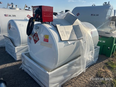 2025 AM Tank AM-TANK500 490 gal Skid Mounted Steel Tanque de combustible (Unused)