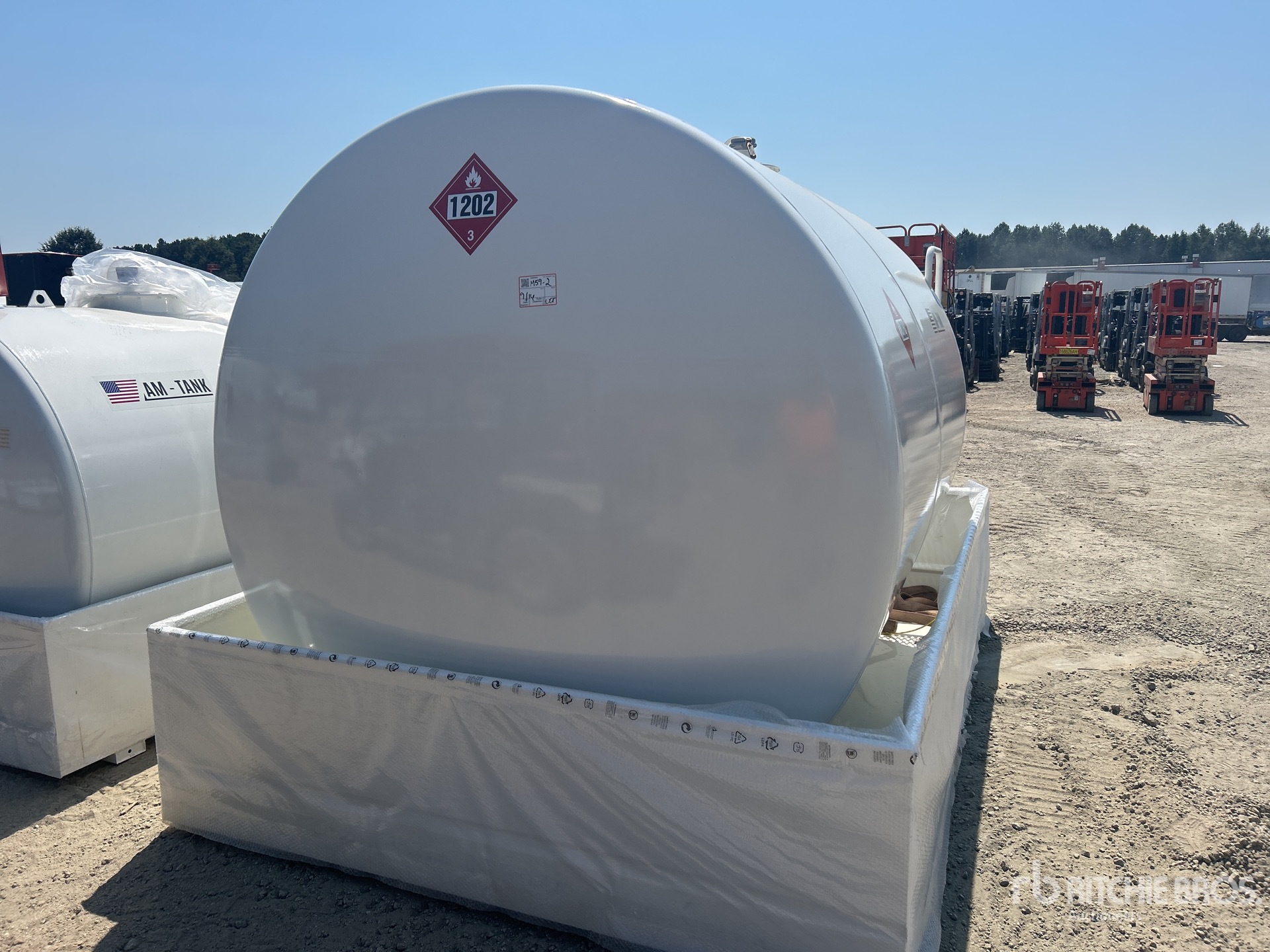 2025 AM Tank AM-TANK 2300N 2376 gal Skid Mounted Steel خزان وقود (Unused)