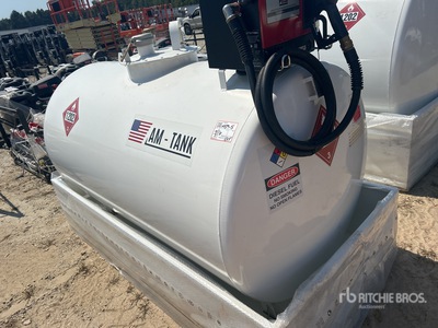 2025 AM Tank AM-TANK500 555 gal Skid Mounted Steel Tanque de combustible (Unused)
