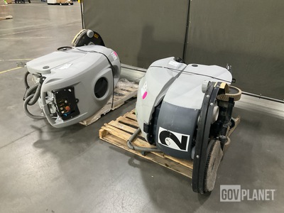 (2) IPC Gansow CLT 100 BT 85 Walk-Behind Floor Scrubbers
