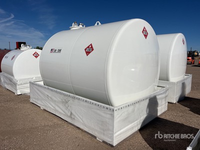 2025 AM Tank AM-TANK 2300N 2376 gal Skid Mounted Steel Diesel Tanque de combustible (Unused)
