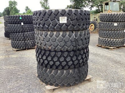 (4) Michelin 16.00R20 Tires