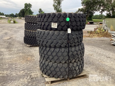 (4) Michelin 16.00R20 Tires