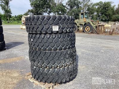 (4) Michelin 16.00R20 Tires