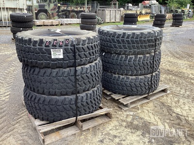 (6) Goodyear 395/85R20 Tires