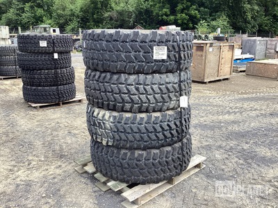 (4) Goodyear 395/85R20 Tires