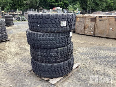 (4) Goodyear 395/85R20 Tires