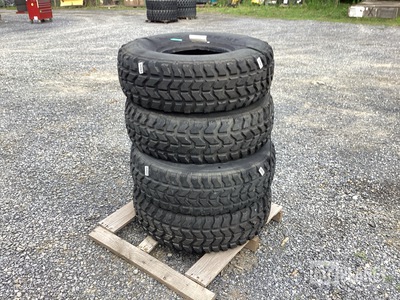 (4) Goodyear 37x12.50R16.5LT Tires