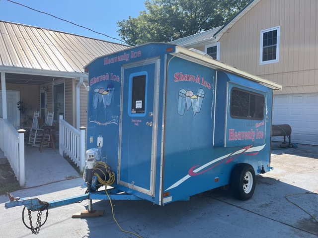 2005 Erskins & Son's  S/A Snow Cone Trailer