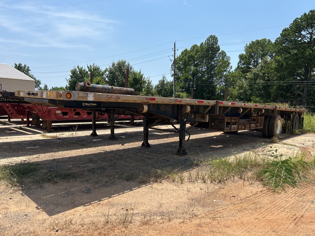 2003 Utility FS2CHA 48 ft T/A Spread Axle Flatbed Trailer 2003 Utility FS2CHA 48 ft T/A Spread Axle Flatbed Trailer