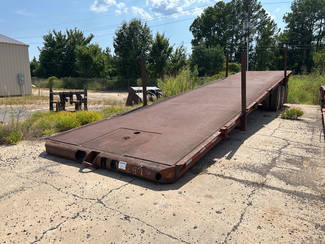 1980 Nabors 40 ft Tri/A Flatbed Trailer 1980 Nabors 40 ft Tri/A Flatbed Trailer