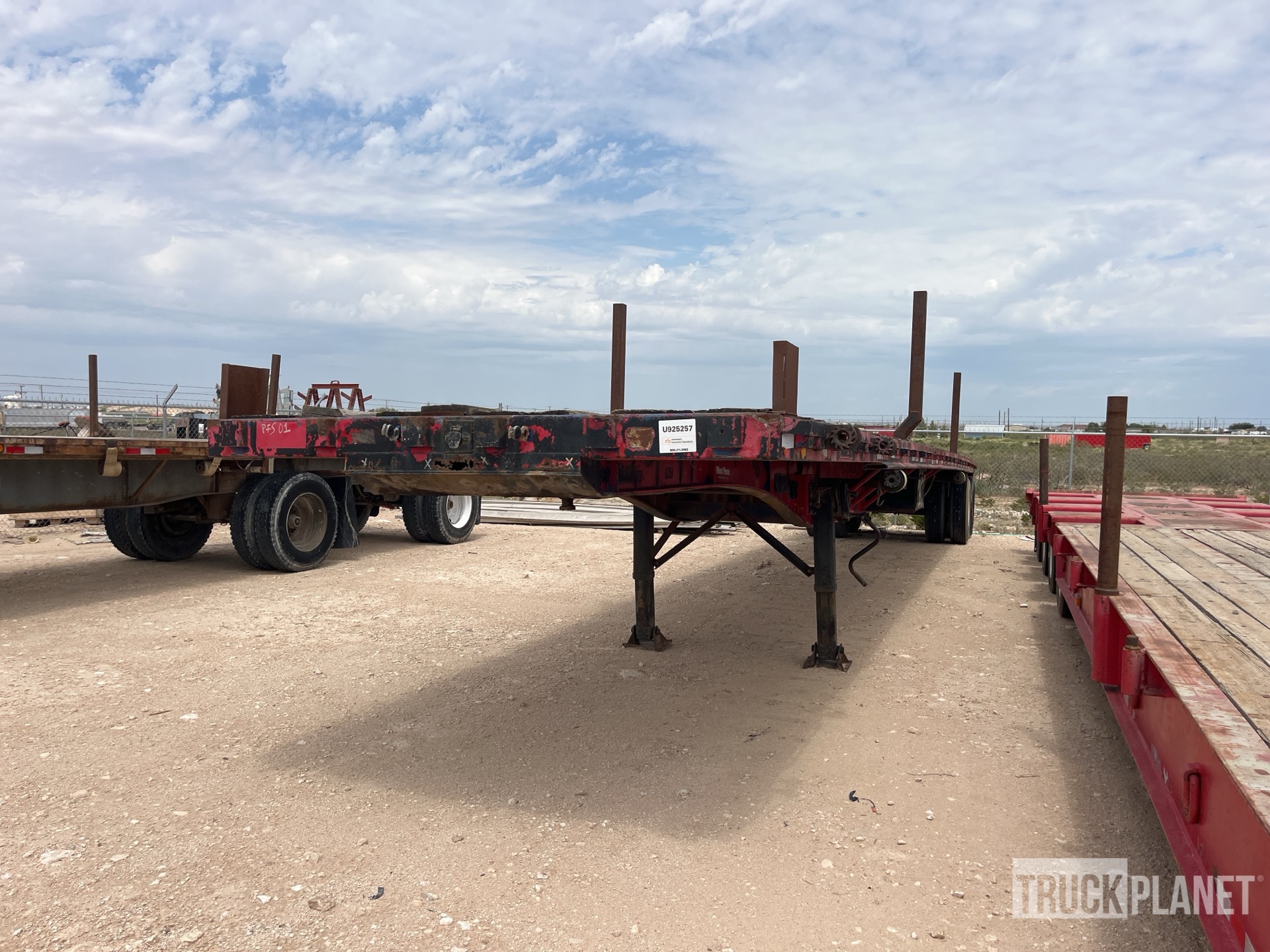 1991 Dorsey 48 ft T/A Flatbed Trailer