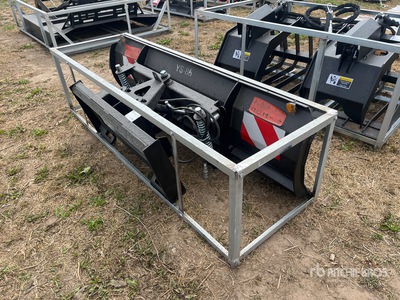 Greatbear 86 in Hydraulic Pala para nieve - Fits Skid Steer Loader (Unused)