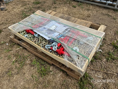 Quantity of (5) Greatbear Ratchet Binder and Chain (Unused)