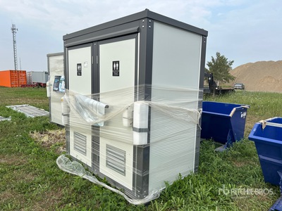 2025 Bastone 81 in x 2 Person Portable Toilet (Unused)