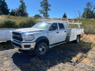 2020 Ram 5500 4x4 Crew Cab Camión Caja Abierta (Inoperable)
