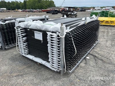 Quantity of (30) 10 ft x 7 ft Galvanized Site Fence