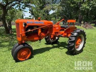 1945 (unverified) Allis Chalmers C 2WD Narrow Front Antique Tractor