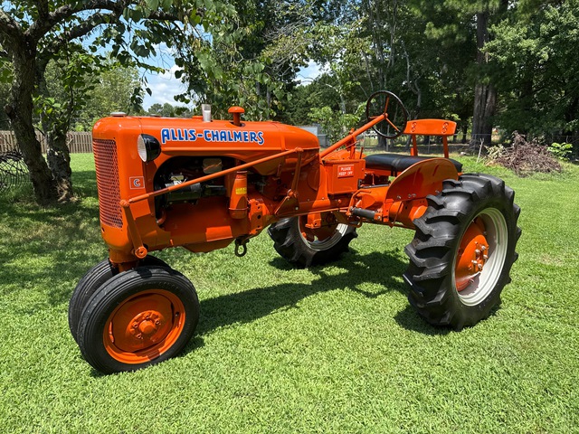 1945 (unverified) Allis Chalmers C 2WD Narrow Front Antique Tractor 1945 (unverified) Allis Chalmers C 2WD Narrow Front Antique Tractor