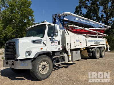 2015 KCP KCP38ZX170 on 2016 Freightliner 108SD 6x4 Concrete Pump Truck