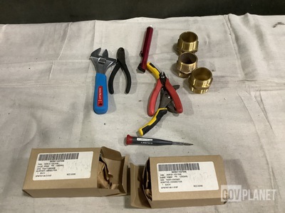 (53) Hand Tools, (6) Connector Adapters, (60) Adapters & Assorted Items